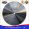 Large Cutting Tools Diamond Wall Saw Blades For Cutting Concrete Wall 1200mm